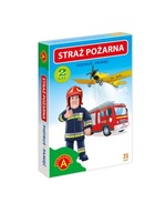Karty do gry Piotruś & Memo Straż Pożarna PUD ALEXANDER 026115