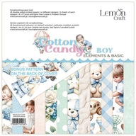Sada papierov 20x20 Lemoncraft Cotton Candy Elements Boy - Položky
