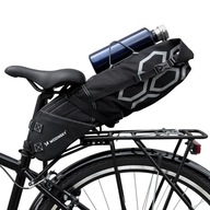 Wozinsky taška na bicykel pod sedlo 12 l čierna