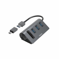 Hama Combo USB hub/čítačka kariet