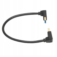 Displayport 1.4 kabel 8 K/60Hz 90 stopni kątowy