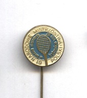odznak Zemný tenis Majstrovstvá Poľský Katovice