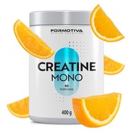 KREATYNA MONOHYDRAT Formotiva Creatine Mono 400 g NA MIĘŚNIE I ENERGIĘ