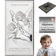 Pamiątka Chrztu Anioł Stróż dla chłopca aniołek stróż z imieniem