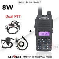 Baofeng Uv 82 8W Walkie Talkie Ham Radio daleki zasięg podwójny Ptt 10 Km