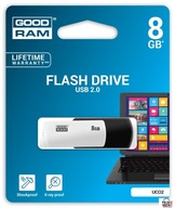 Goodram Pamięć USB 8 GB UCO2 Black&White USB 2.0