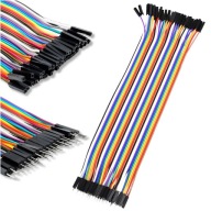 KÁBELEK VEZETÉKEK ARDUINO KOMPATIBILIS PROTOTÍPUS KÉSZLET 40 DB 20CM NŐI-FÉRFI