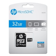 Karta pamięci HP 32GB microSD SDHC CL10 adapter SD