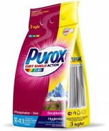 PUROX PRÁŠOK NA PRANIE FARBA 3KG 43p