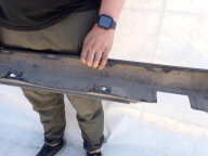 AUDI A6 C7 4G 11-14 threshold moulding threshold right