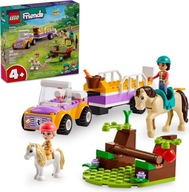 KLOCKI LEGO | FRIENDS 42634 PRZYCZEPKA DLA KONIA I KUCYKA ZESTAW DLA DZIECI