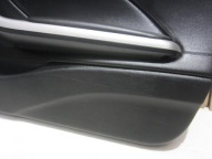 BMW E46 COUPE CABRIO side right upholstery door black leather SKORZANY