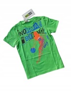 Zielona bluzka dla chłopca t-shirt nowa 110-116