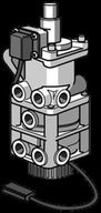KNORR-BREMSE DX95BY Brzdový ventil, brzda roboc