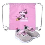 Športové topánky adidasy Minnie Mouse jarné topánky plus vrece veľkosť 25