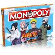 Spoločenská hra Winning Moves Monopoly Naruto Shippuden Edition
