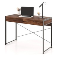 Počítačový stôl s 2 zásuvkami - Elegantný dizajn, solídne prevedenie