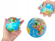 ANTISTRES Zemeguľa ZIEMA Globus Lopta stláčacia hračka