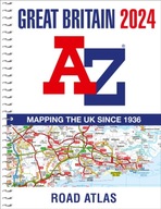 Great Britain A-Z Road Atlas 2024 (A4 Spiral) A-Z