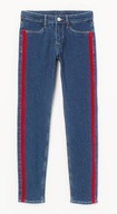 H&M spodnie SKINNY Fit jeans LAMPAS r.158