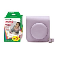 PUZDRO INSTAX 12 MINI PURPLE + Fujifilm náplň Instax Mini 10 ks x 2 (20ks