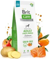 BRIT CARE DOG GRAIN-FREE LARGE BREED SALMON / Łosoś dla Dużych Ras 12kg