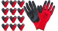 12x Pracovné rukavice URGENT 1003 Latex Odolnosť a flexibilita 10