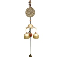 Čínska kovová zvonkohra zvonček Lucky Charm Bell, Feng Shui