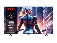 QLED Google TV TCL 85T8B 85" 4K UHD