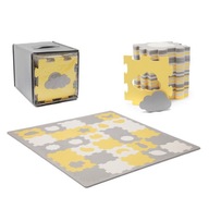 KINDERKRAFT LUNO SHAPES PODLOŽKA PENOVÉ PUZZLE YELLOW