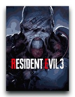 Resident Evil 3 - OBRAZ 40x30 plakat gra 5 2 7 6 4