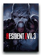 Resident Evil 3 - OBRAZ 60x40 plakat gra 5 2 7 6 4