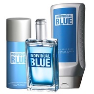 AVON INDIVIDUAL BLUE SET voda+gél+dezodorant