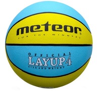 METEOR Basketbalová lopta Layup Veľkosť 4