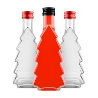 5X Butelka CHOINKA 250ML na likier nalewki prezent