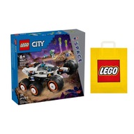 LEGO CITY č. 60431 - Vesmírny rover a štúdium života vo vesmíre + Taška LEGO