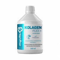 MyVita Kolagen Flex+ Active Liquid 500ml glukozamina, chondroityna, wit C