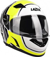 Kask motocyklowy LAZER BAYAMO Race Spirit biały/żółty/fluo/czarny M