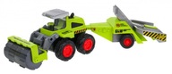 Poľnohospodársky valec pre deti 1:55 Traktor s kultivačným hriadeľom Príves