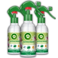 Air Wick Active Fresh Room Spray Kwitnący Jaśmin & Frezja x3