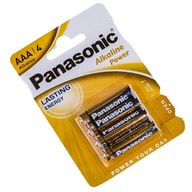 Bateria Alkaliczna Panasonic 1,5V LR03 AAA 4 Szt