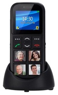 Mobilný telefón Archos FM-50, Telefón pre seniorov 64 MB / 16 MB 3G čierny