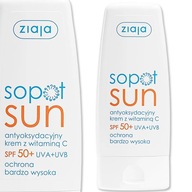 Ziaja Sopot Sun antyoksydacyjny krem z wit C SPF 50+