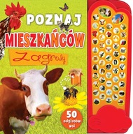 Poznaj mieszkańców zagrody (książeczka dźwiękowa)