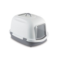 WC mačka SUPER QUEEN kryté šedá Zolux