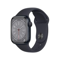 Apple Watch 8 41mm GPS Aluminium Midnight Północ Granatowy Czarny JAK NOWY