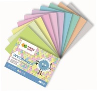 Blok wycinanka Pastel A5/10K 100G HAPPY COLOR