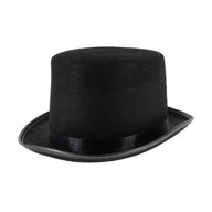 Cylinder czarny kapelusz strój kostium na halloween karnawał przebranie