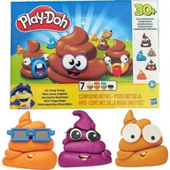 PLAY DOH TORTA SADA KREATÍVNA ZÁBAVNÁ HROMADA POOP 7 FARIEB + PRÍSLUŠENSTVO.