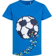 T-shirt dziecięcy chłopięcy Bawełniana niebieski 146 Podaj piłkę ! Endo